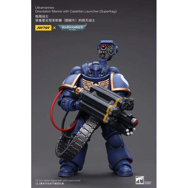 Warhammer 40K 1/18 Scale Ultramarines Desolation Marine with Castellan Launcher (Superfrag)