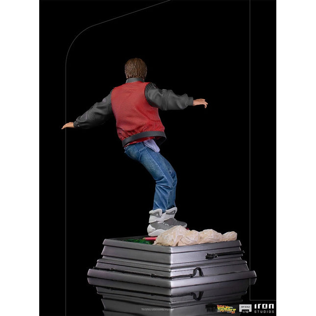 Marty McFly on Hoverboard - Back to the Future 1/10 Scale Figure