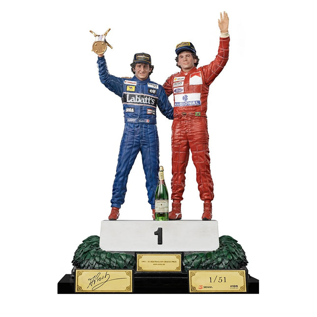 The Last Podium 1/10 Scale Figure Ayrton Senna And Alain Prost Deluxe