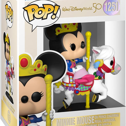 Funko POP! Disney: WDW50- Minnie Mouse Carrousel - Disney World 50th Anniversary