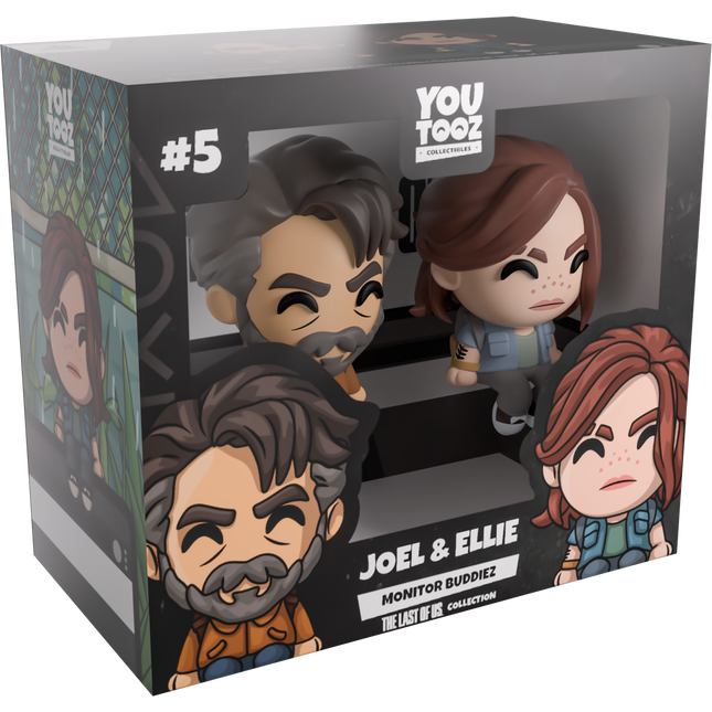 Youtooz - The Last Of Us: Joel & Ellie Monitor Buddiez (Release Date 07/26)