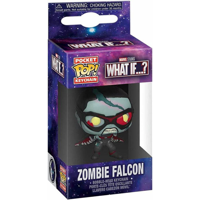 Funko Pocket POP! Keychain - Marvel What If...? Zombie Falcon