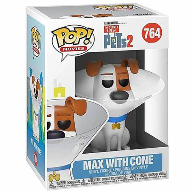 Funko POP! Movies: Secret Life of Pets 2 - Max in Cone
