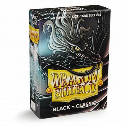 Dragon Shield - Classic Japanese Size Sleeves 60pk (Black)