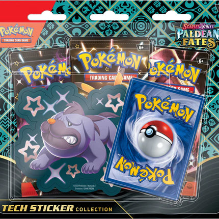 Pokemon TCG: Scarlet & Violet Paldean Fates - Tech Sticker Collection Maschiff