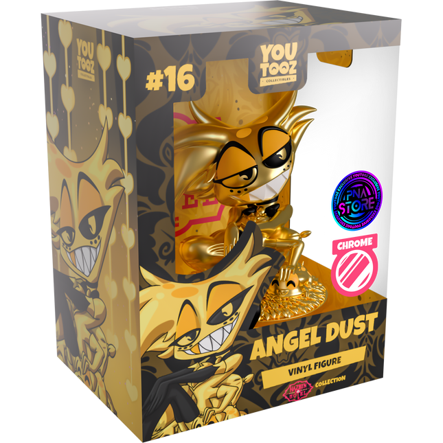 Youtooz - Hazbin Hotel: Gold Chrome Angel Dust (Release Date 12/25) - UK & EU exclusive