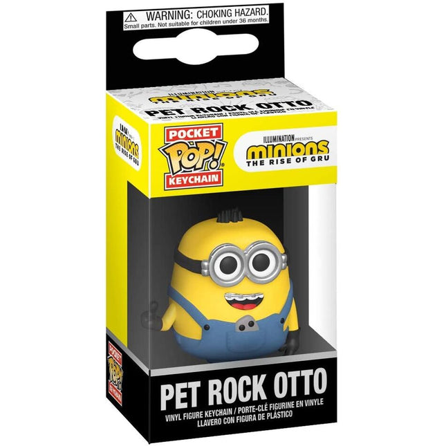 Funko Pocket POP! Keychain: Minions 2- Pet Rock Otto