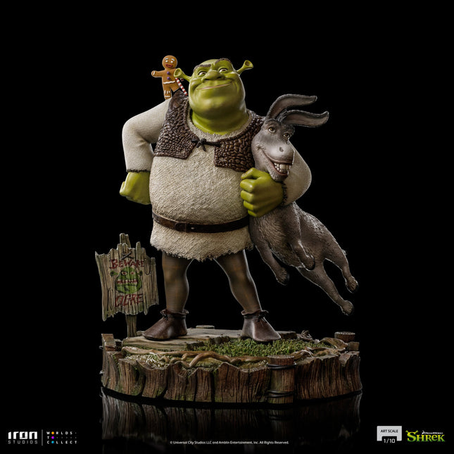 Shrek, Donkey and The Gingerbread Deluxe Art Scale 1/10 Figure