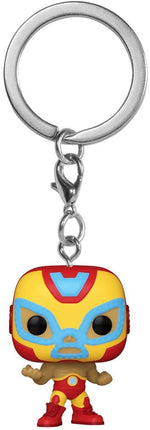 Funko Pocket POP! Marvel Lucha Libre Iron Man Keychain