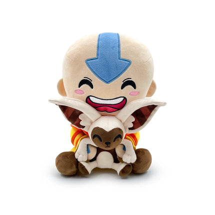 Youtooz - Avatar: The Last Airbender - Aang and Momo Sit Plush (1ft)