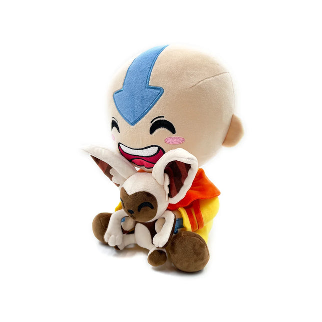 Youtooz - Avatar: The Last Airbender - Aang and Momo Sit Plush (1ft)