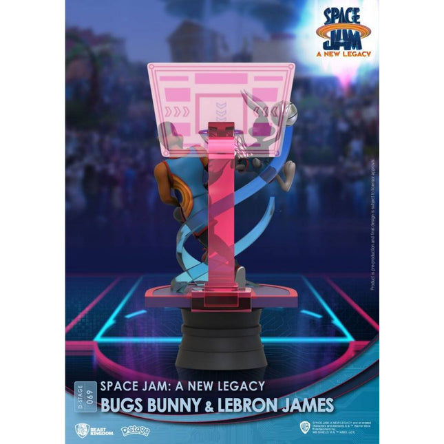 Beast Kingdom - DS-069 Space Jam: A New Legacy Bugs Bunny & Lebron James