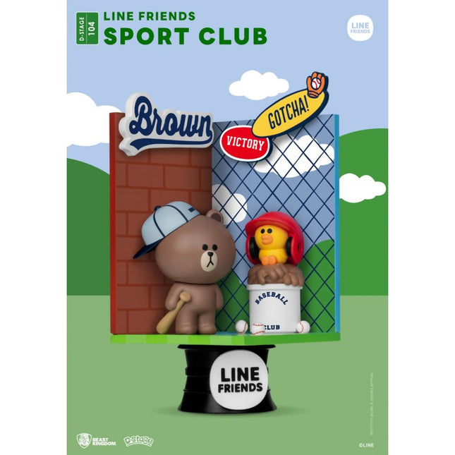 Beast Kingdom - DS-104 Line Friends-Sport Club Close Box