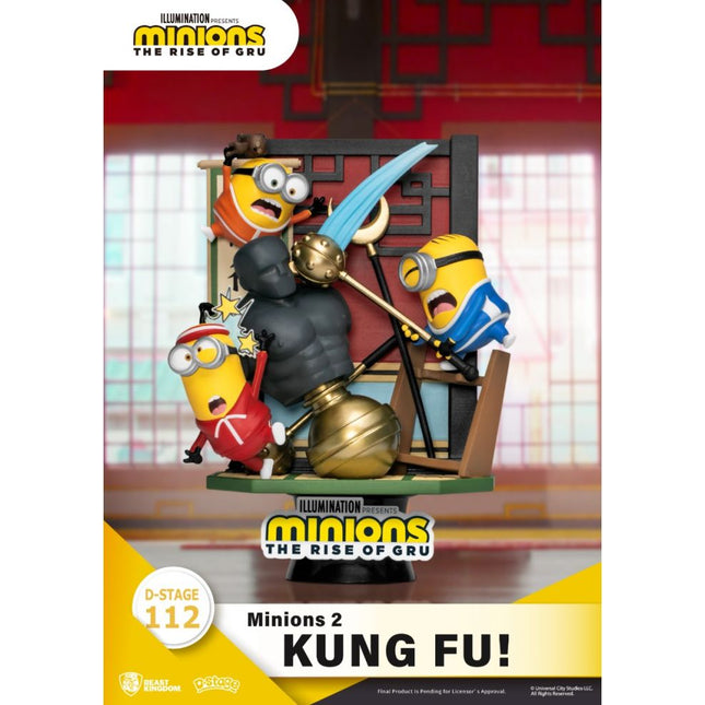 Beast Kingdom - DS-112 Minions: The Rise of Gru Kung Fu Training