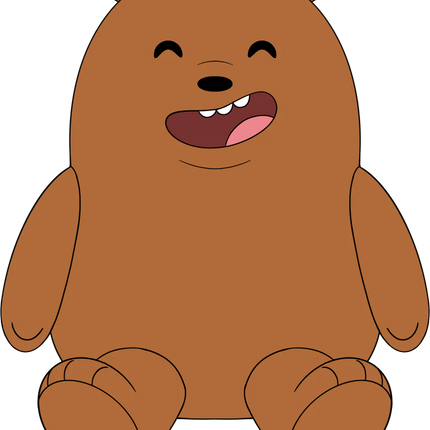 YouTooz - We Bare Bears: Grizzly Plush (9IN) (Release Date 09/25)