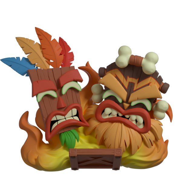 Youtooz - Crash Bandicoot: Aku Aku & Uka Uka