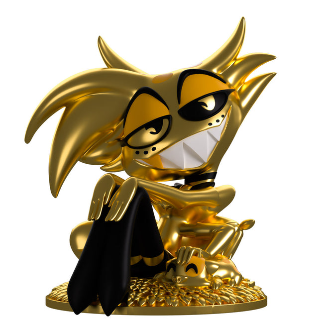 Youtooz - Hazbin Hotel: Gold Chrome Angel Dust (Release Date 12/25) - UK & EU exclusive