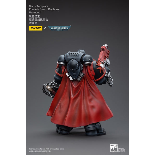 Warhammer 40K 1/18 Scale Black Templars Primaris Sword Brethren Harmund