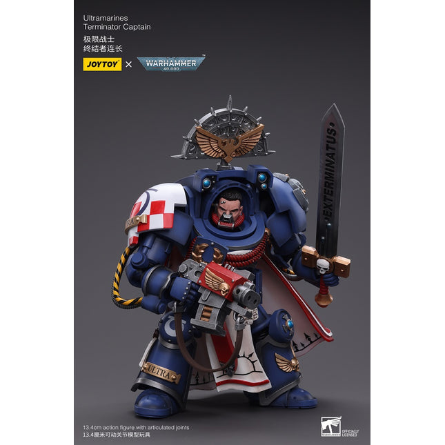 Warhammer 40k Action Figure 1/18 Ultramarines Terminator Captain