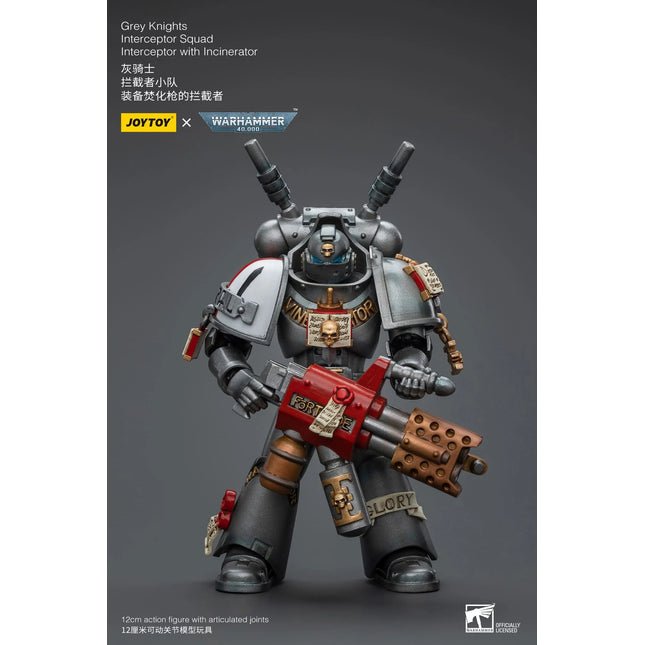 Warhammer 40K 1/18 Scale Grey Knights Interceptor Squad Interceptor with Incinerator