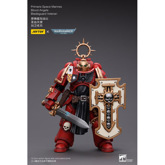 Warhammer 40K 1/18 Scale Primaris Space Marines Blood Angels Bladeguard Veteran