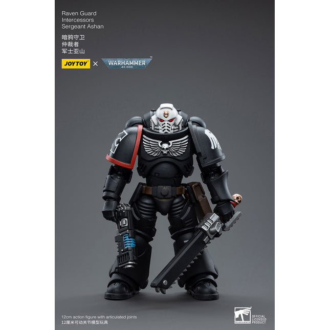 Warhammer 40K Raven Guard Intercessors Sergeant Ashan