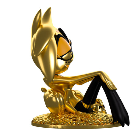 Youtooz - Hazbin Hotel: Gold Chrome Angel Dust (Release Date 12/25) - UK & EU exclusive