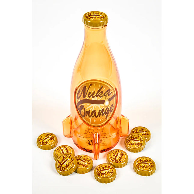 Fallout Nuka Cola Orange Glass B.&Cap