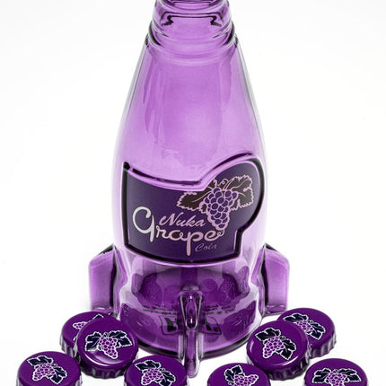 Fallout: NUKA GRAPE GLASS BOTTLE & CAP (Release date 05/25)