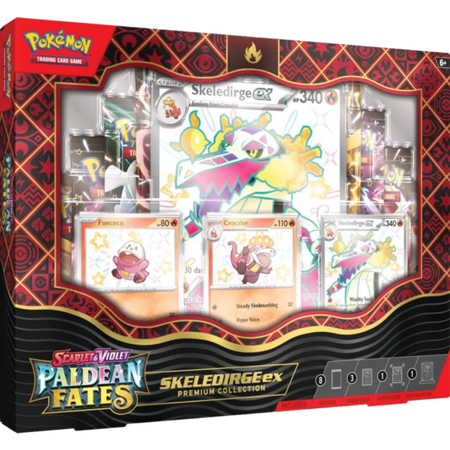 Pokemon TCG: Scarlet & Violet 4.5 Paldean Fates - Premium Collection Skeledirge
