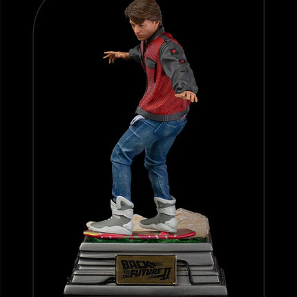 Marty McFly on Hoverboard - Back to the Future 1/10 Scale Figure