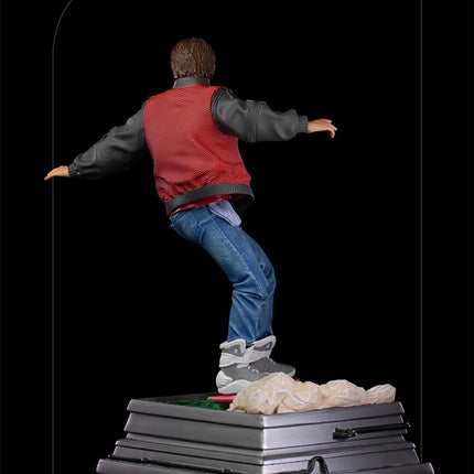 Marty McFly on Hoverboard - Back to the Future 1/10 Scale Figure