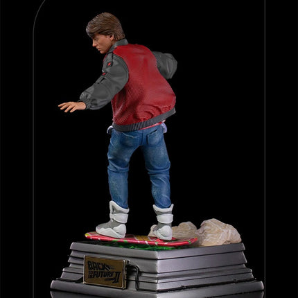 Marty McFly on Hoverboard - Back to the Future 1/10 Scale Figure