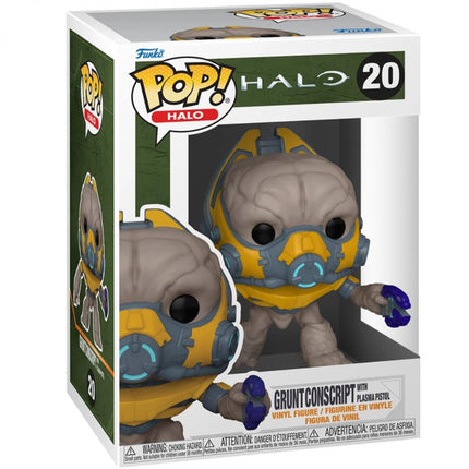 Funko POP! Games : Halo Infinite- Grunt w/Weapon