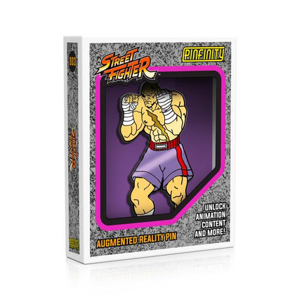 PSF003 Street Fighter Sagat AR Pin