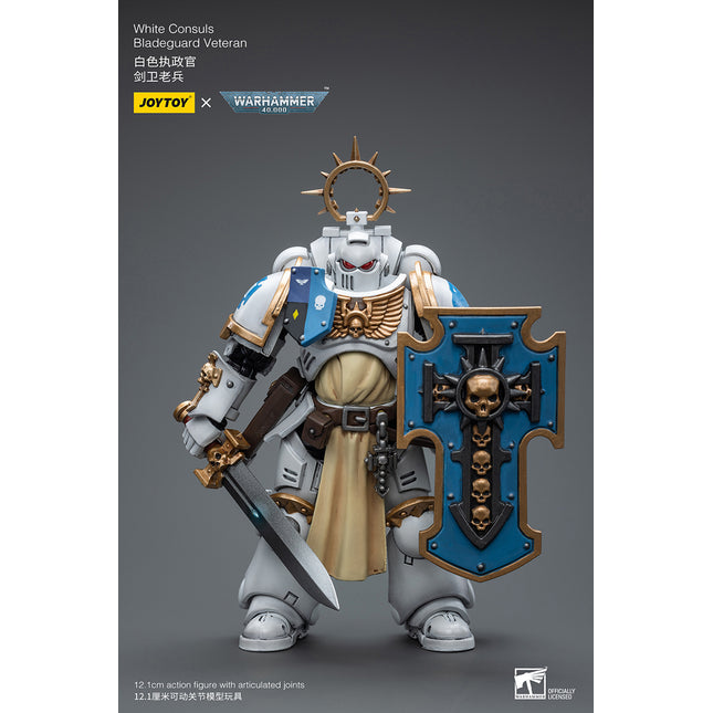 Warhammer 40K 1/18 Scale White Consuls Bladeguard Veteran