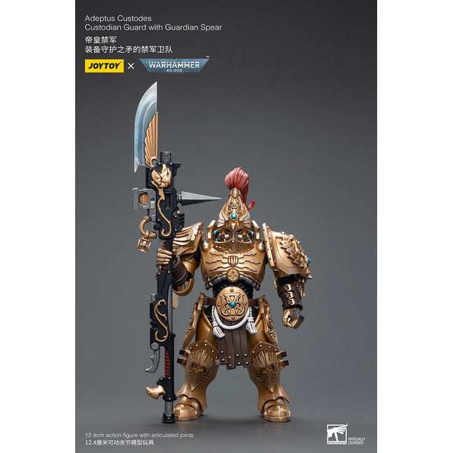 Warhammer 40K 1/18 Scale Adeptus Custodes Custodian Guard with Guardian Spear