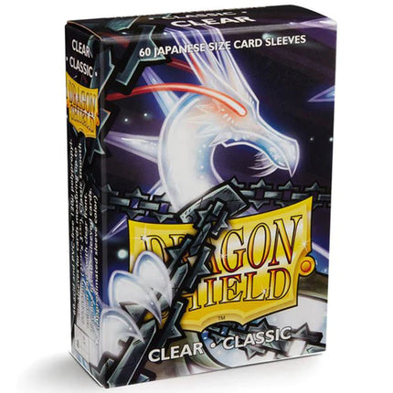 Dragon Shield - Classic Japanese Size Sleeves 60pk (Clear)