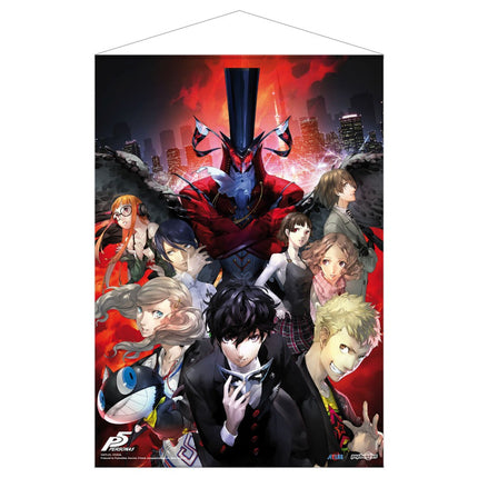 PERSONA 5: COVER ARTWORK FABRIC WALL SCROLL