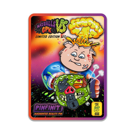 GPK VS Madballs - Lock Lips VS Adam Bomb Limited Edition Set