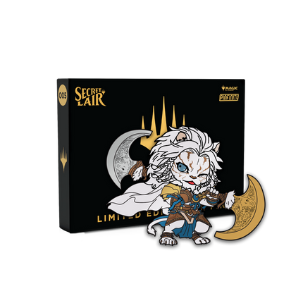 PMTGSL005 Secret Lair: Li'l Walkers Ajani LIMITED AR Pin