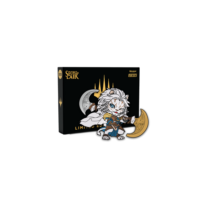 PMTGSL005 Secret Lair: Li'l Walkers Ajani LIMITED AR Pin