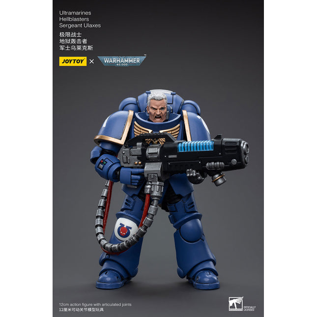 Warhammer 40K 1/18 Scale Ultramarines Hellblasters Sergeant Ulaxes