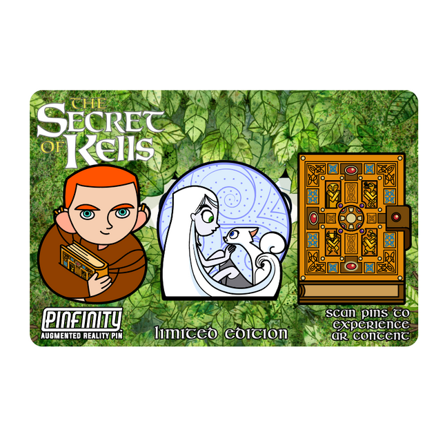 PCSKSET001 The Secret Of Kells 3 AR Pin Set