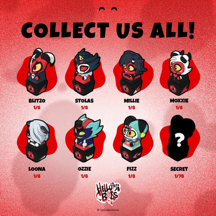 Youtooz: Helluva Boss: Keycaps Blind Box (1 Unit Or CDU Full Set) (Release Date: 06/27)