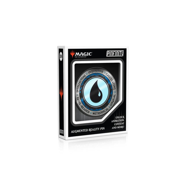 PMTG006 Magic: The Gathering- Blue Mana Crest AR Pin