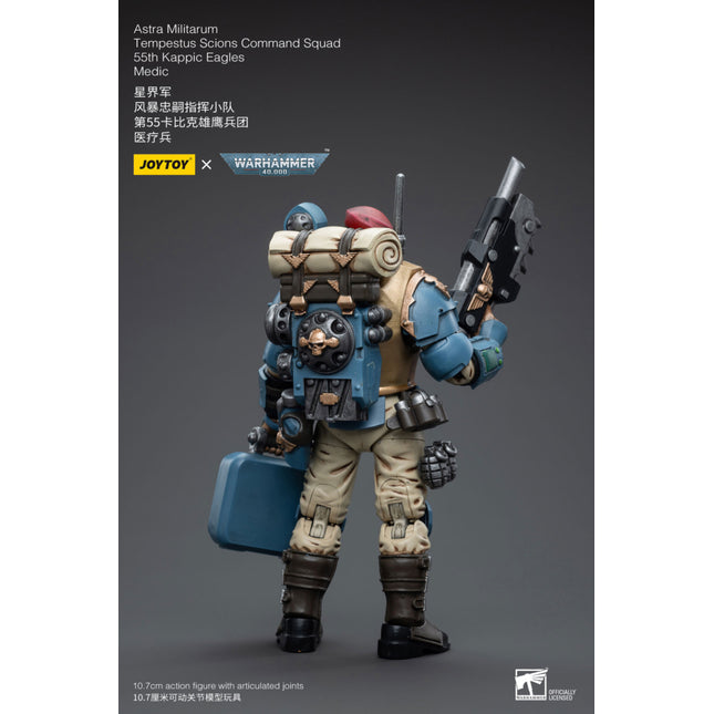 Warhammer 40k Action Figure 1/18 Astra Militarum Tempestus Scions Command Squad 55th Kappic Eagles Medic