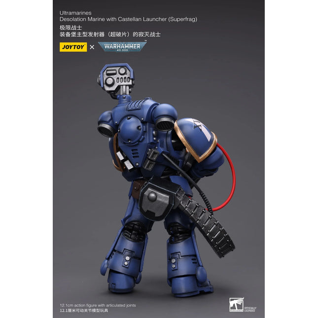 Warhammer 40K 1/18 Scale Ultramarines Desolation Marine with Castellan Launcher (Superfrag)