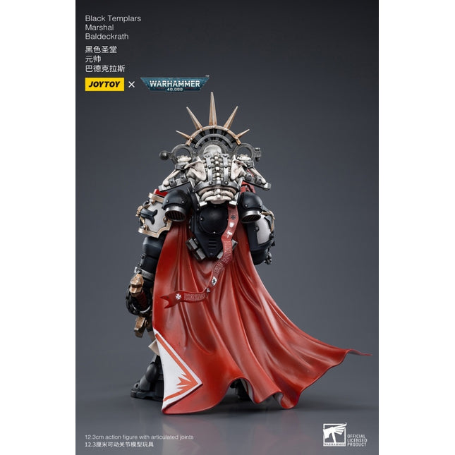 Warhammer 40K 1/18 Scale Black Templars Marshal Baldeckrath