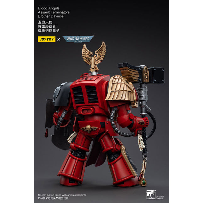 Warhammer 40k Blood Angels Assault Terminators Brother Davinos